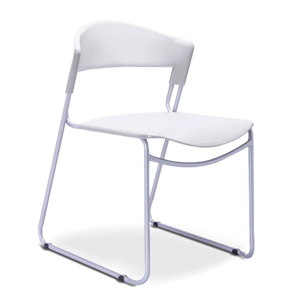 Requiez Silla Estibable Eventos RE-911 Base Trineo Acero Tubular