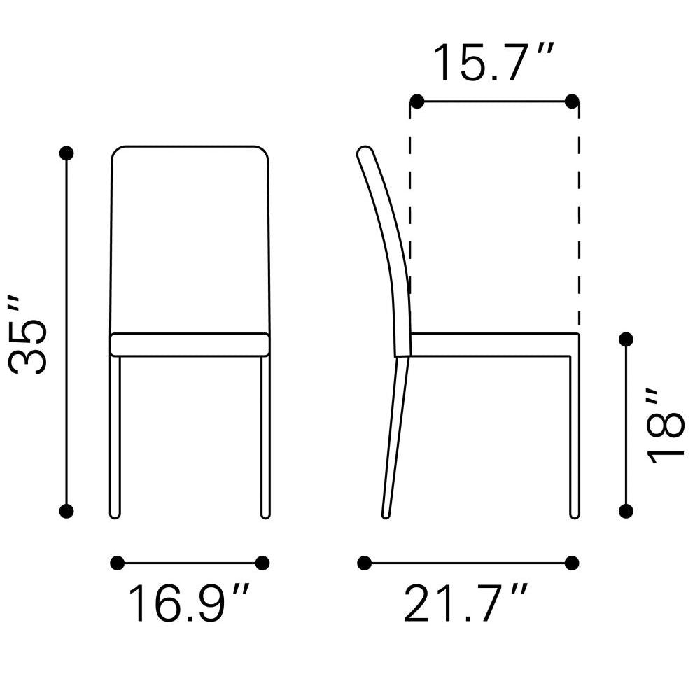 Silla para Comedor | Base Acero | Negro | Tejido 100% Poliéster Madera | Interior Habitación Sala de Estudio Dormitorio Biblioteca Cuarto Invitados Terraza Convivencia Comedor SILLA NOGAL BEAT CONFIDENCE