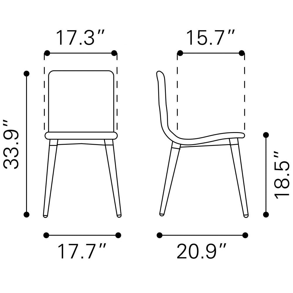 Silla para Comedor | Base Madera Abedul | Gris | Tejido 100% Poliéster | Interior Habitación Sala de Estudio Dormitorio Biblioteca Cuarto Invitados Terraza Convivencia Comedor SILLA NOGAL BEAT JERICHO