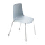 SILLA COLOS VESPER 1 | Silla Christoph Jenni Multiusos Restaurante | Fibra de Vidrio | Varios Colores | Estructura de Acero | Interior Diseño Moderno Restaurante Cafeteria Hotel Hostelería Zona de Alimentos
