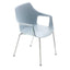 SILLA COLOS VESPER 2 | Silla Christoph Jenni Multiusos Restaurante | Fibra de Vidrio | Varios Colores | Polipropileno | Interior + Exterior