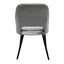 SILLA KINGSTRONG ASTURIAS Z001 SILL0903736 | Silla Ocasional | Base 4 Puntas de Metal | Estilizado Forrado en Tela | Interior