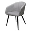 SILLA KINGSTRONG BURGOS S17 SILL0903737 | Silla Ocasional Comercial Decorativa | Base 4 Puntas Metal | Estilizado Forrado en Tela | Interior