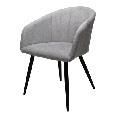SILLA KINGSTRONG BURGOS S17 SILL0903737 | Silla Ocasional Comercial Decorativa | Base 4 Puntas Metal | Estilizado Forrado en Tela | Interior