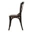 SILLA KINGSTRONG CROSSBACK MOB-6043F SILL0903556 | Silla Ocasional Comercial Decorativa | Base 4 Puntas | Estilo Escandinavo | Madera Asiento Texturizado | Interior