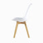 SILLA KINGSTRONG FRANKFURT SILL0670538 | Silla Comercial para Restaurante | Base 4 Puntas | Madera Solida Cruzada | Polipropileno | Acojinado | Interior