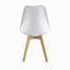 SILLA KINGSTRONG FRANKFURT SILL0670538 | Silla Comercial para Restaurante | Base 4 Puntas | Madera Solida Cruzada | Polipropileno | Acojinado | Interior