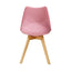 SILLA KINGSTRONG FRANKFURT SILL0670538 | Silla Comercial para Restaurante | Base 4 Puntas | Madera Solida Cruzada | Polipropileno | Acojinado | Interior