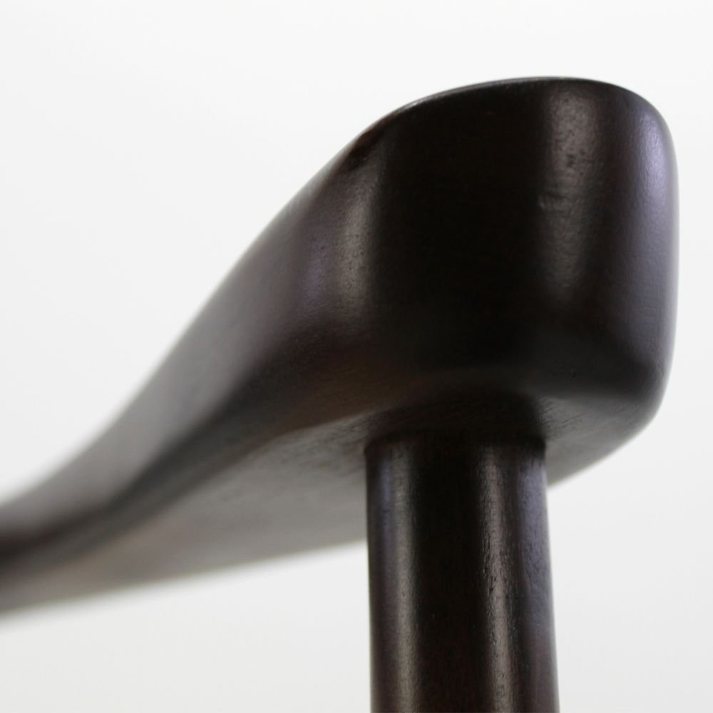Silla comercial Kingstrong Guiza de madera maciza con asiento trenzado impermeable estilo escandinavo