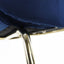 SILLA KINGSTRONG MOB-039B TREVISO VELVET SILL2242337 | Silla Ocasional Comercial Decorativa | Base 4 Puntas Metal | Tapizado Tela | Interior