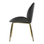 SILLA KINGSTRONG MOB-039B SILLA KINGSTRONG MOB-039B TREVISO VELVET SILL2242337 | Silla Ocasional Comercial Decorativa | Base 4 Puntas Metal | Tapizado Tela | Interior
