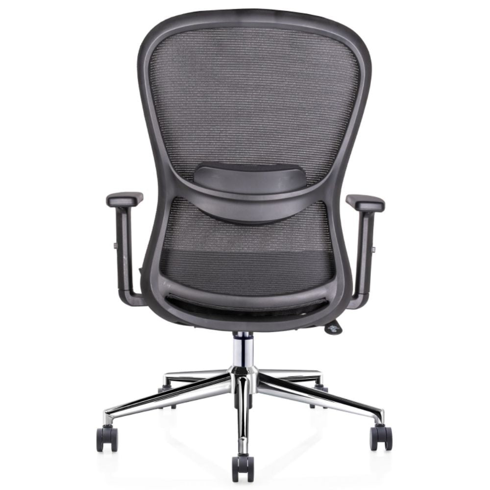 SILLA OFFIHO ATHELIER OHE-903 NEGRO | Silla Operativa | Diseño Ergonómico | Respaldo Alto | Interior | Oficina Despacho Consultorio Ejecutivo Ejecutiva Sala Juntas Conferencias Despachos Trabajo Coworking Oficina Secretarial.