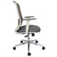 SILLA OFFIHO CREW OHE - 112gris | SILLA OFFIHO CREW OHE-112gris | Silla Operativa Diseño Ergonómico para Oficina Coworking | Altura Ajustable | Base Estrella | Asiento Tapizado | Respaldo en Malla | Interior
