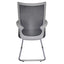 SILLA OFFIHO EQUA OHV - 188 GRIS | SILLA OFFIHO EQUA OHV-188gris | Silla Visita Oficina Area Trabajo | Base Trineo | Respaldo Malla Gris | Interior