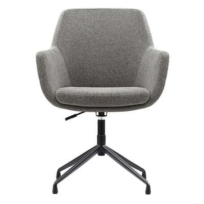 SILLON OFFIHO TRIPOLI OHV-2005 Gris | Sillón Ejecutivo | Base Estrella | Tapizado | Interior | Oficina Hogar Hotel Sillón Sofá Reclinable Poltrona Asiento Tapizado Estancia Sala Casa Hogar Sala Espera Oficina Sala de Estar.