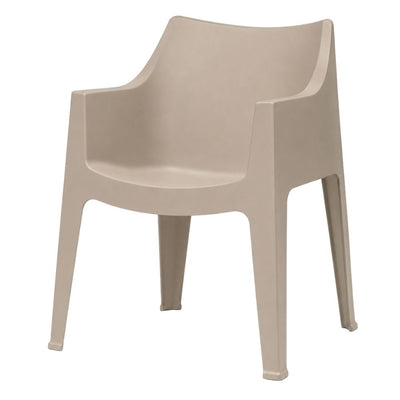Silla 1 Plaza LABENZE COCCOLONA 155-07900 | Polipropileno con brazos y patas Antiderrapante | Nogal Beat · silla para restaurante, silla comercial