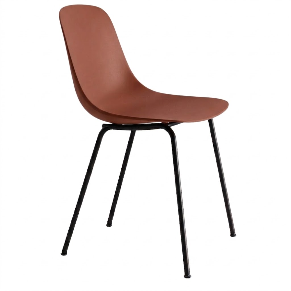 Silla de Oficina Visita - INFINITI PURE LOOP MONO 4 PATAS - Varios Colores - Asiento y Respaldo en Tecnopolímero - Base Metálica 4 Patas