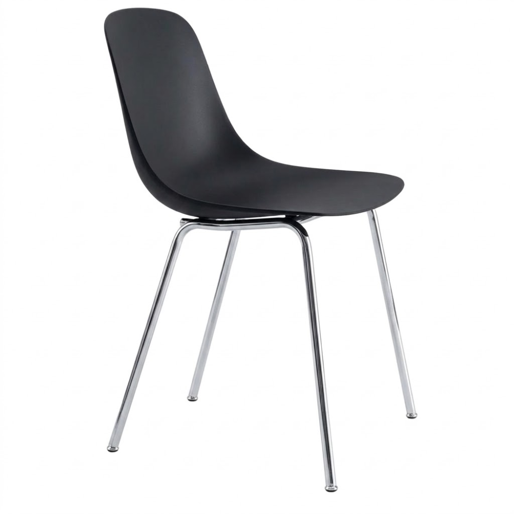 Silla de Oficina Visita - INFINITI PURE LOOP MONO 4 PATAS - Varios Colores - Asiento y Respaldo en Tecnopolímero - Base Metálica 4 Patas