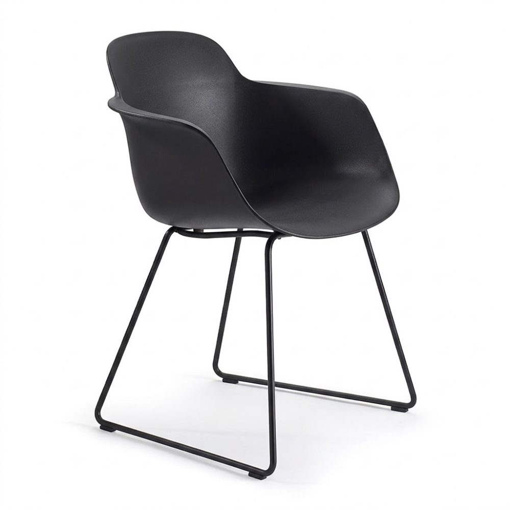 Silla de Oficina Visita - INFINITI SICLA TRINEO - Varios Colores - Cuerpo de Polipropileno - Base Metálica Trineo