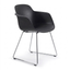 Silla de Oficina Visita - INFINITI SICLA TRINEO - Varios Colores - Cuerpo de Polipropileno - Base Metálica Trineo