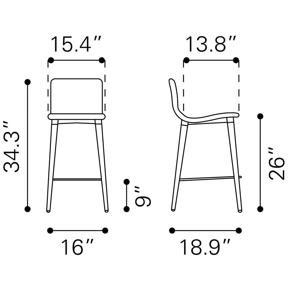 Taburete Alto para Barra | Base Madera Abedul | Gris | Tejido 100% Poliéster | Interior Bar Restaurante Cafetería Zona Alimentos Barra Alta Desayunador Cocina Barra Cantina Antro Bistro TABURETE NOGAL BEAT JERICHO