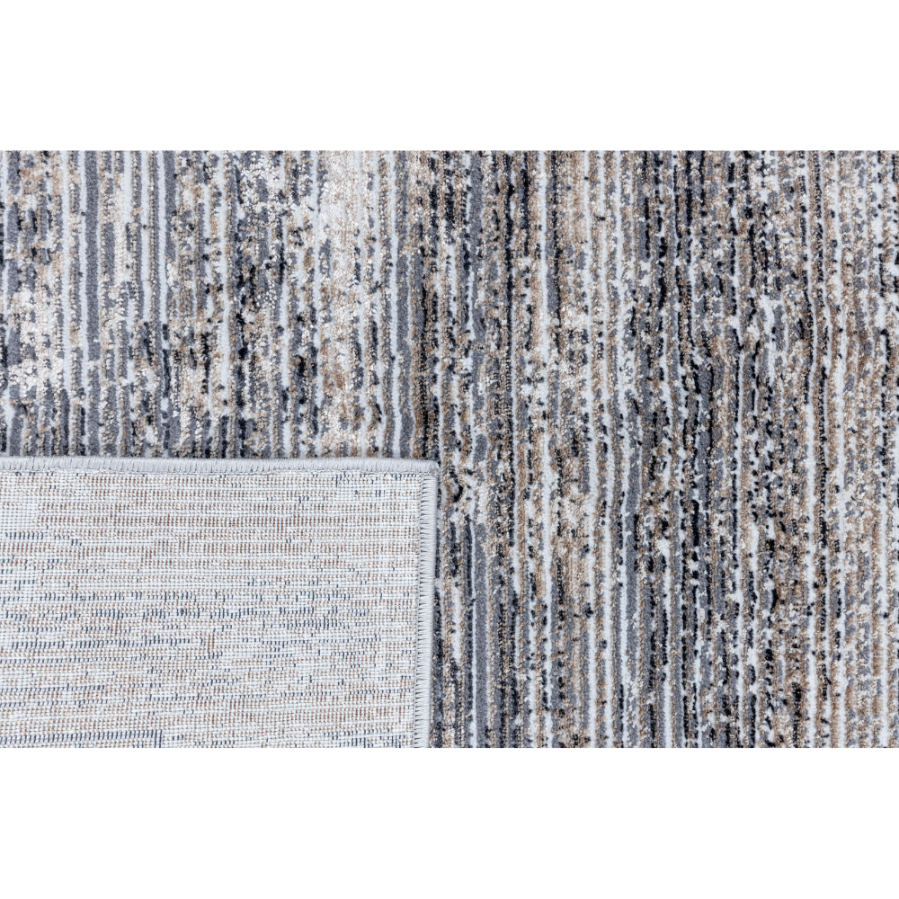 TAPETE NOGAL BEAT AMINA T5137 | Tapete Decorativo Habitación Interiores | Tono: Gris | Varias Medidas | Rectangular | Interior