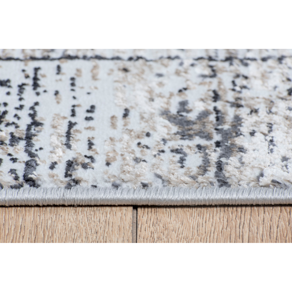 TAPETE NOGAL BEAT AMINA T5137 | Tapete Decorativo Habitación Interiores | Tono: Gris | Varias Medidas | Rectangular | Interior