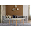 TAPETE NOGAL BEAT AMINA T5140 | Tapete Decorativo para Recepción Hotel Hogar | Tono: Gris Gris | Varias Medidas | Rectangular | Interior
