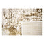 TAPETE LAVIN ARTEMA U6019 | Tapete Decorativo para Recepción Hotel Hogar Departamento Sala | ORO TAUPE | Varias Medidas | Rectangular Circular | Interior | Hotel Habitación Airbnb Sala Recamara Estudio