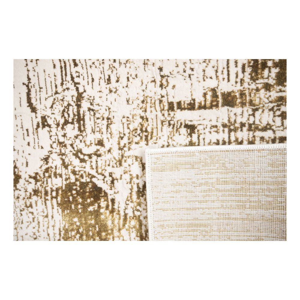 TAPETE LAVIN ARTEMA U6019 | Tapete Decorativo para Recepción Hotel Hogar Departamento Sala | ORO TAUPE | Varias Medidas | Rectangular Circular | Interior | Hotel Habitación Airbnb Sala Recamara Estudio