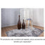 TAPETE LAVIN AYDA T9012 | Tapete Decorativo para Recepción Hotel Hogar Departamento Sala | GRIS PLATA | Varias Medidas | Rectangular | Interior | Hotel Habitación Airbnb Sala Recamara Estudio