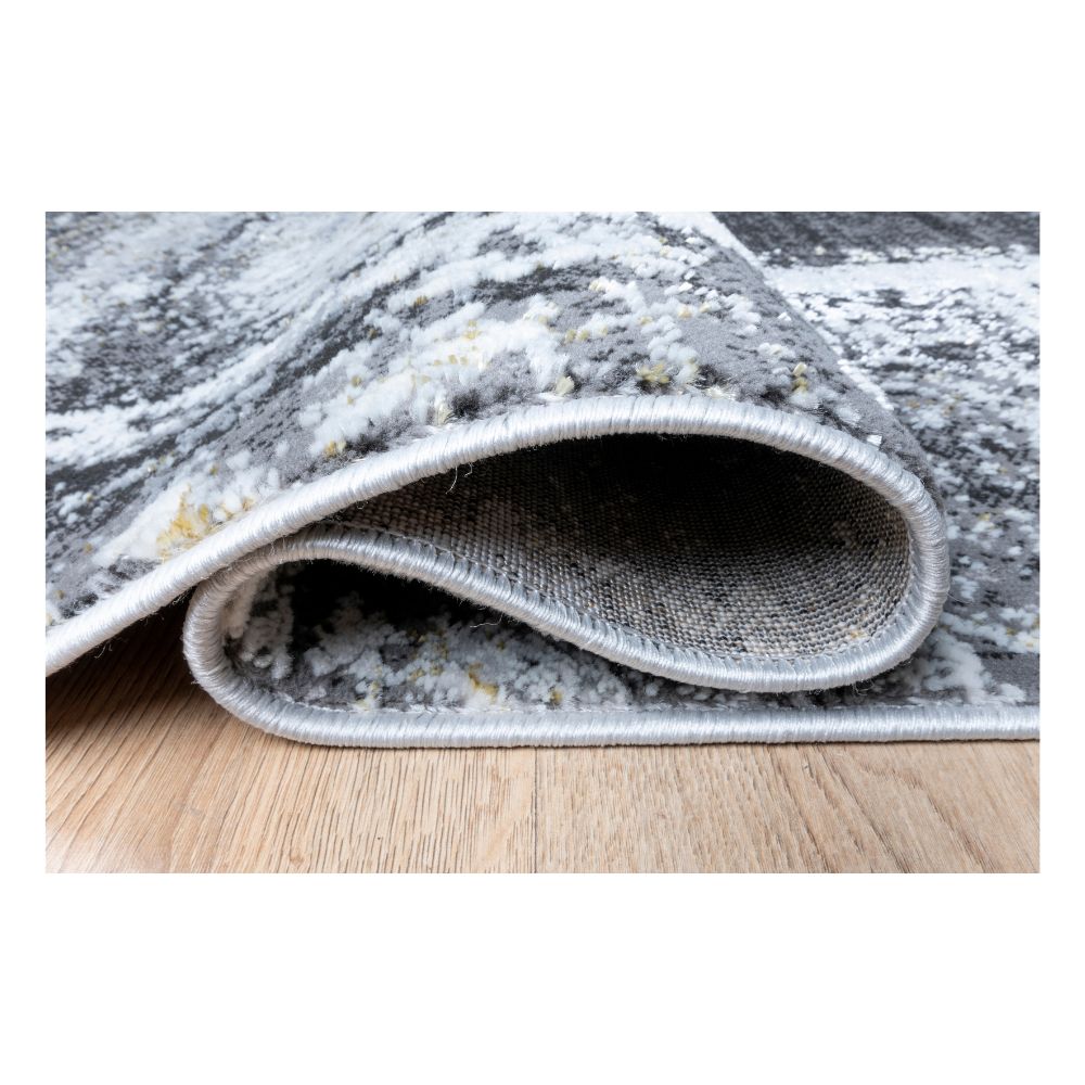 TAPETE LAVIN AYDA T9013 | Tapete Decorativo para Recepción Hotel Hogar Departamento Sala | GRIS PLATA | Varias Medidas | Rectangular | Interior | Hotel Habitación Airbnb Sala Recamara Estudio