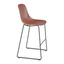 Taburete Comercial - INFINITI PURE LOOP MONO H66 TRINEO - Varios Colores - Asiento en Polipropileno - Base Metálica Trineo - Altura Cocina