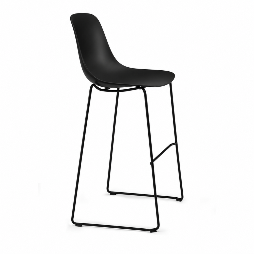 Taburete Comercial - INFINITI PURE LOOP MONO H66 TRINEO - Varios Colores - Asiento en Polipropileno - Base Metálica Trineo