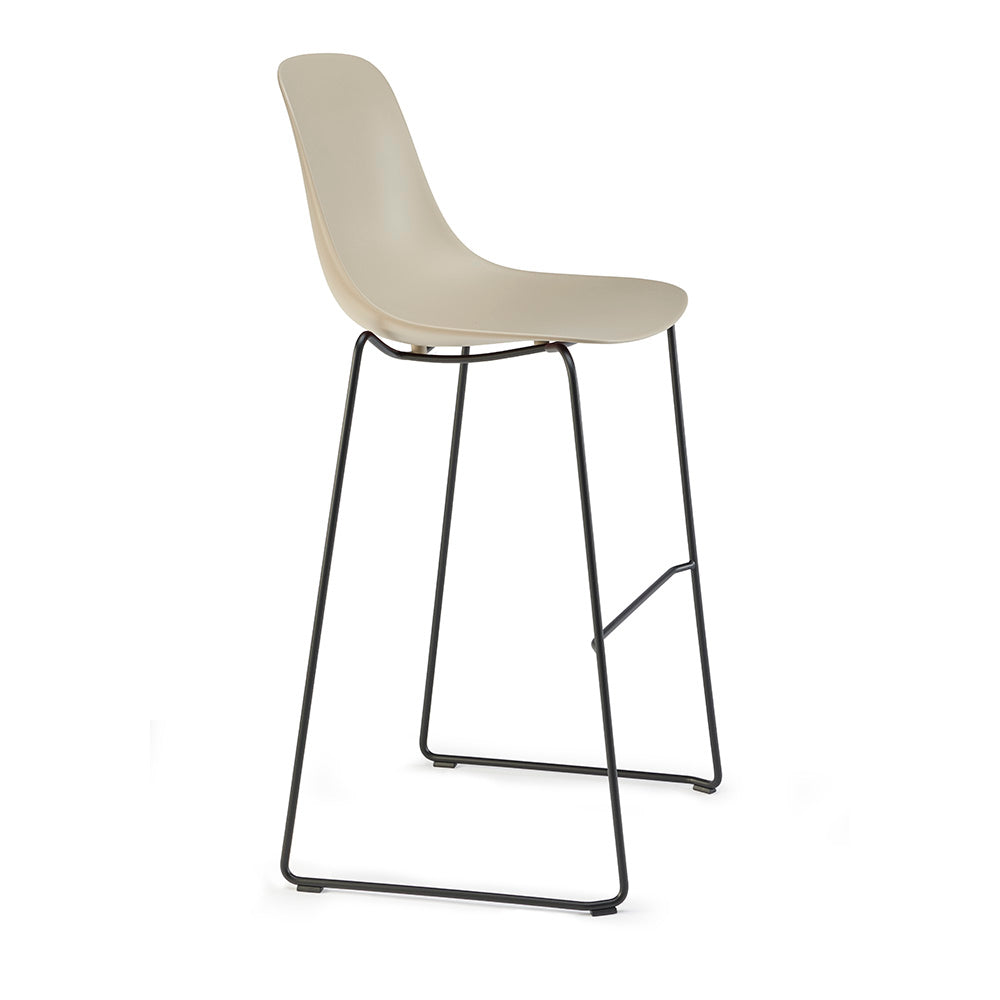 Taburete Comercial - INFINITI PURE LOOP MONO H66 TRINEO - Varios Colores - Asiento en Polipropileno - Base Metálica Trineo