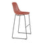 Taburete Comercial - INFINITI PURE LOOP MONO H66 TRINEO - Varios Colores - Asiento en Polipropileno - Base Metálica Trineo