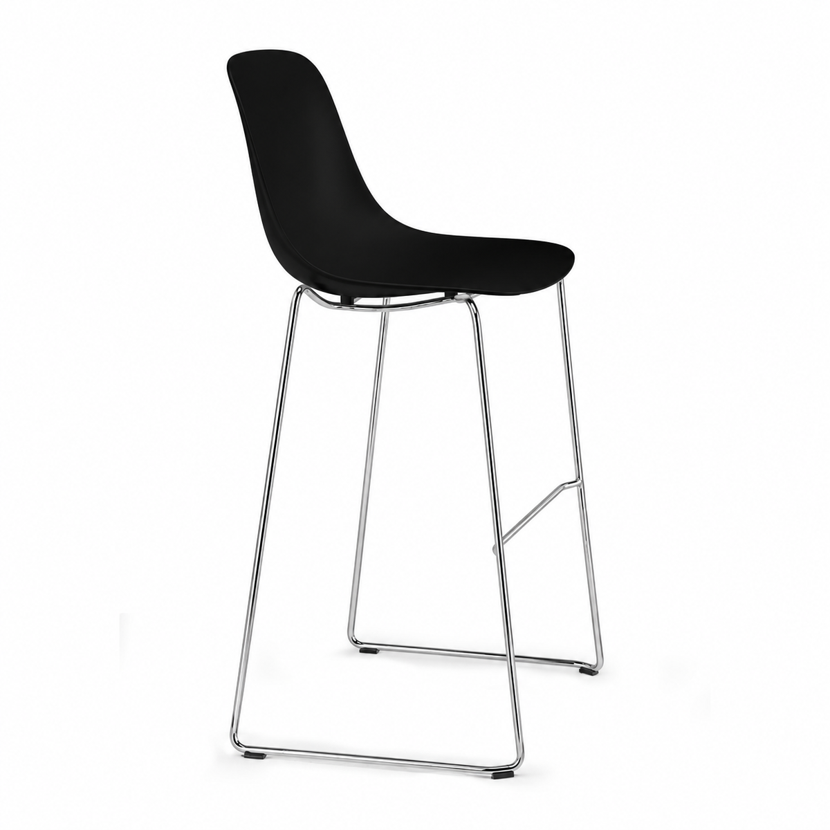 Taburete Comercial - INFINITI PURE LOOP MONO H76 TRINEO - Varios Colores - Asiento en Polipropileno - Base Metálica Trineo