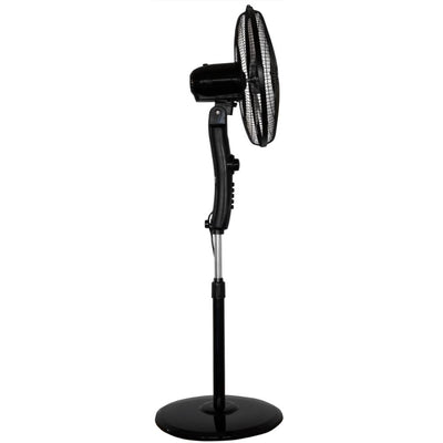 Ventilador Industrial de Pie para Taller - MASTERFAN ARES - Negro - 5 Aspas Áreas Medianas Ventiladores Industriales Circulación de Aire Ventilación Industrial Sistemas de Ventilación Ruido de Ventiladores Aire Fresco Ventilación Industrial Ventilación Comercial Ventiladores de Techo Ventiladores de Pie Ventiladores de Conducto Calidad del Aire Interior Naves Industriales y Fábricas Almacenes y Centros de Distribución Talleres y Fábricas de Procesamiento Centros Comerciales y Grandes Superficies Estadios