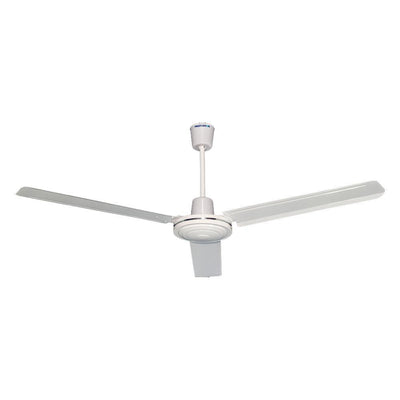 Ventilador Industrial de Techo para Restaurantes - MASTERFAN HERCULES 56-3P - Blanco - 3 Aspas Áreas Grandes Ventiladores Industriales Circulación de Aire Ventilación Industrial Sistemas de Ventilación Ruido de Ventiladores Aire Fresco Ventilación Industrial Ventilación Comercial Ventiladores de Techo Ventiladores de Pie Ventiladores de Conducto Calidad del Aire Interior Naves Industriales y Fábricas Almacenes y Centros de Distribución Talleres y Fábricas de Procesamiento Centros Comerciales y Grandes
