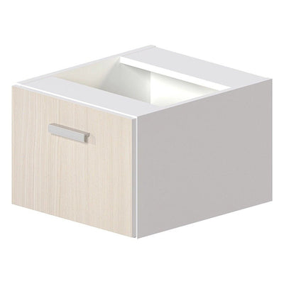 Archivero Cajonera para Oficina Privada - GEBESA KENZA - Frente 40.5 cm - 1 Gaveta Archivero - Izquierda - GBK812L - GEBESA - NOGAL BEAT - Archivero