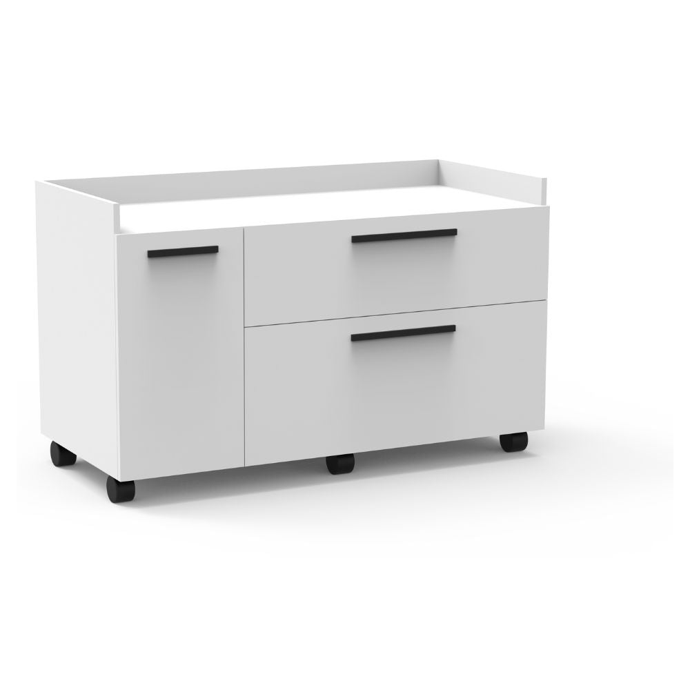 Archivero VTMA blanco de usos múltiples para hogar y oficina
