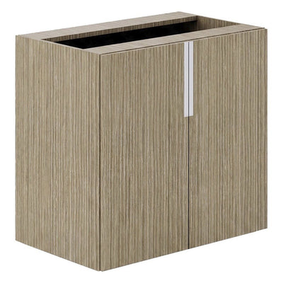 Archivero Horizontal para Área Administrativa - GEBESA BENTO - Con Puertas - Frente 75 cm - GCB370 - GEBESA - NOGAL BEAT - Archivero