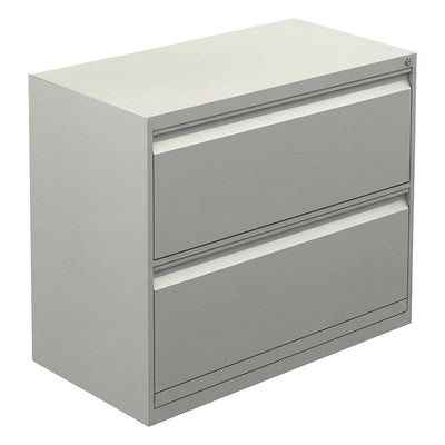 Archivero Horizontal para Oficina - GEBESA ARKA - 2 Gavetas - Frente 75 cm - GAG351 - GEBESA - NOGAL BEAT - Archivero