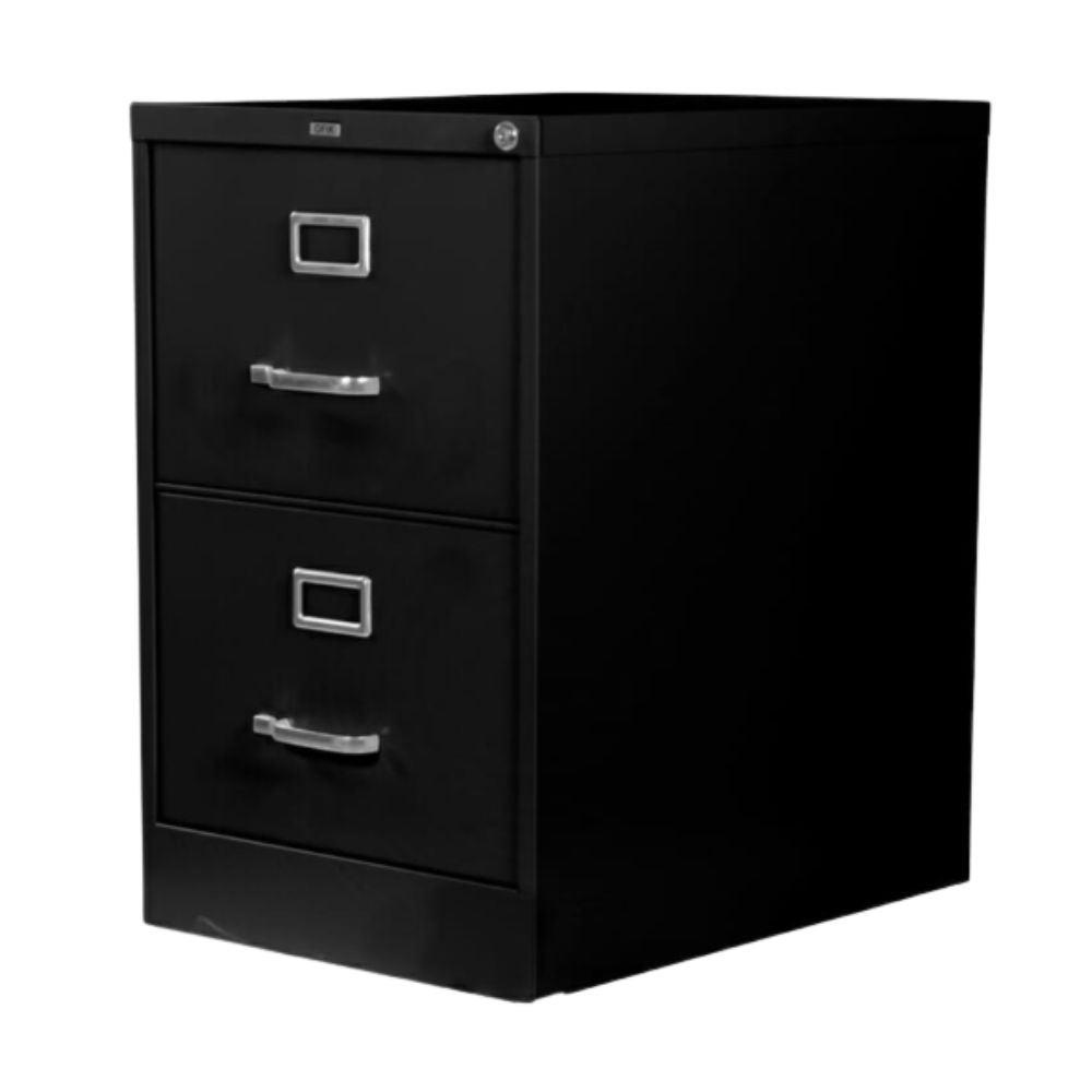 Archivero móvil OFIK 379 de 2 gavetas en lámina y aluminio