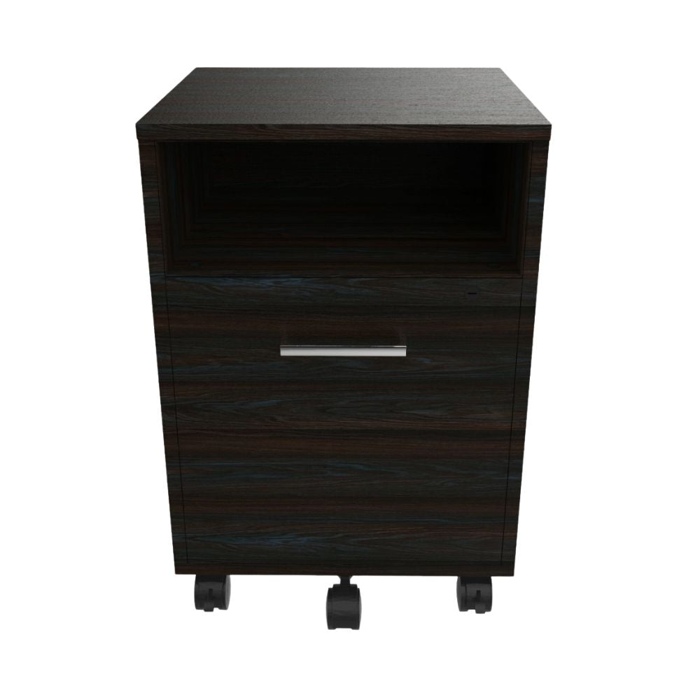 Archivero OFIK Vasari 884 con 1 entrepaño y 1 cajón en melamina texturizada