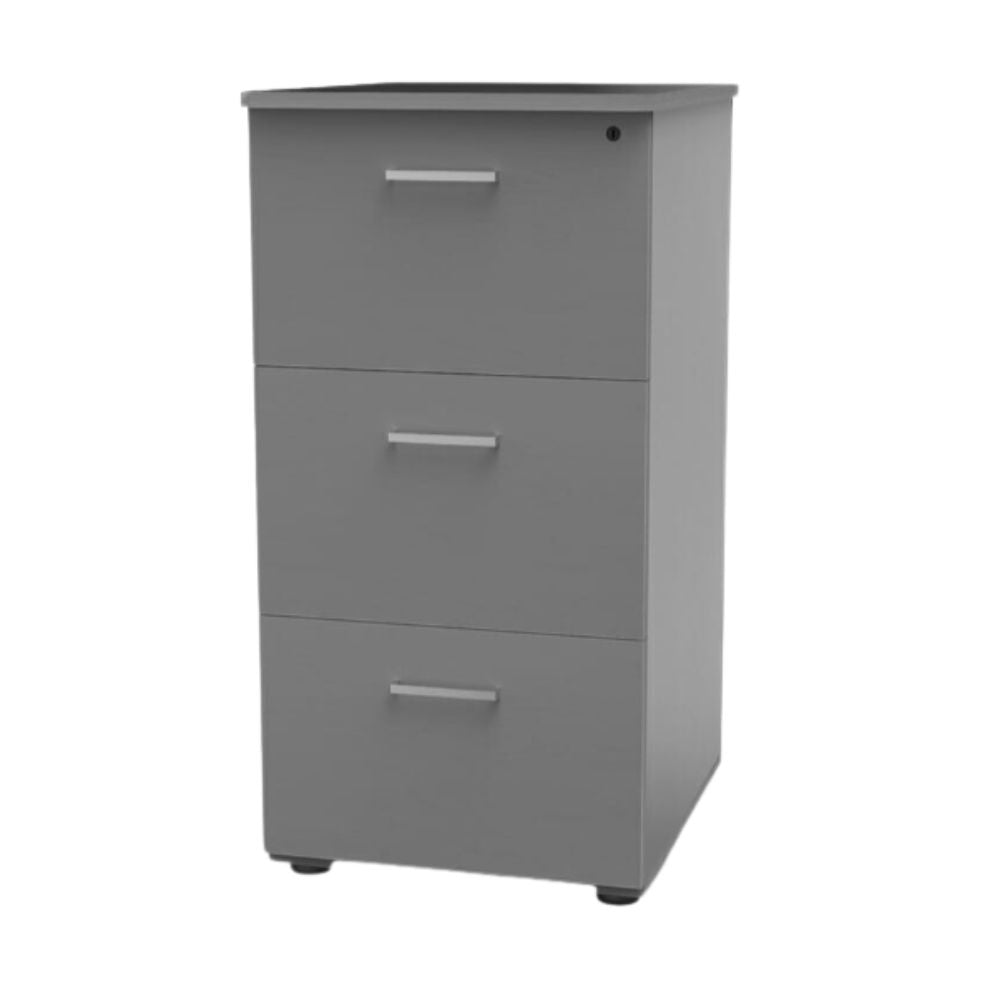 Archivero OFIK 106XL con 3 gavetas en melamina y lámina de acero