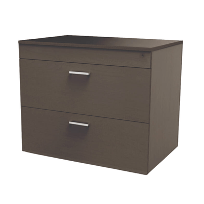 Archivero horizontal OFIK 567 de 2 cajones con cubierta en melamina