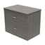 Archivero horizontal OFIK 567 de 2 cajones con cubierta en melamina