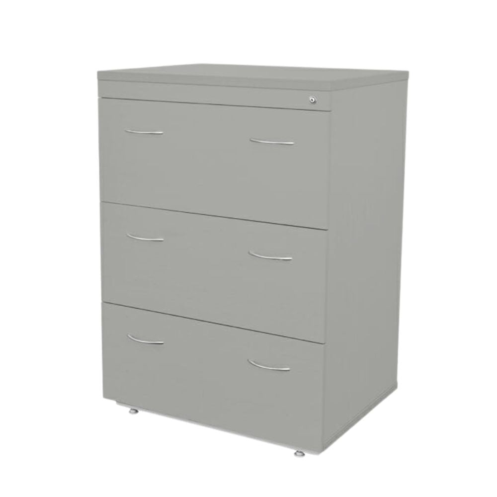 Archivero horizontal OFIK Elite 211 de 3 gavetas en melamina con cerradura