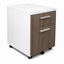 Archivero para Oficina Móvil Metálico - VERSA COMPLEMENTOS - Varios Colores - Frentes Melamina con Jaladera Niza - CS-2326 - VERSA - NOGAL BEAT - Archivero